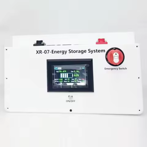 XR07-48V280AH PowerBox LiFePO4 Battery Case Solar Home Energy Storage 16S 51.2v DIY Kit For JK BMS E