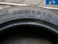 ยางมือสอง 245 45 r19 CONTINENTAL ปี2023 ราคาต่อเส้น