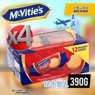 麥維他 - 『大箱節扣』麥維他 - 迷你消化餅 390克 x4盒(獨立包裝32.5 x12小件) 直送 #餅 #餅干