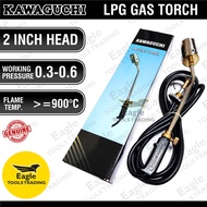 Kawaguchi LPG Gas Blow Torch | 2 inch Stainless Head | 3.4M Hose | Welding, Cooking