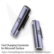 【Booming】 legoalbest mall 102W USB Type C PD Fast Charging Plug Converter สำหรับ Microsoft Surface Pro 8 7 6 5 4 3 Go USB-C Adapter สำหรับ Surface Book 1 2 3
