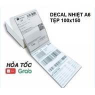 Thermal Printing Paper A6 (100x150mm) / A7 (75x100mm)