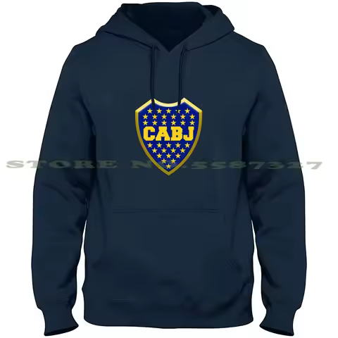 Boca Junior 100% Pure Cotton Hoodie Tshirt Mouth Junior Football Argentina Soccer