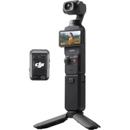 DJI Osmo Pocket 3 Creator Combo, 1'' CMOS, 4K Resolution/120fps Vlog Camera, 3-Axis Stabilization, F