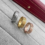 Cartier outlet 戒指 男女同款 情侶對戒