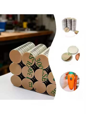 N52 10x2 10x3 8x3 10x5 Refrigerator magnets with Double-sided adhesive heat system Whiteboard Diy Cu