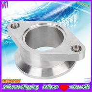Caoyuanstore Keenso Flange Adapter VBand Wastegate Connector Universal Stainless Steel 1.5in to 1.7i