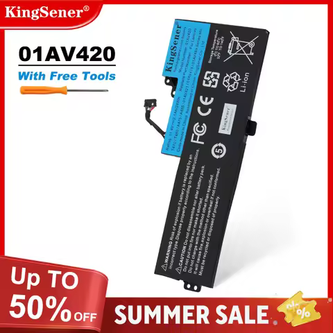 KingSener Internal Battery For Lenovo ThinkPad T470 T480 A475 A485 TP25 01AV419 01AV421 01AV489 01AV