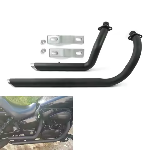 Exhaust System Pipe Kit Mufflers For Honda Shadow VT750 Spirit 750 Phantom 750 Aero 750 VT750C VT750