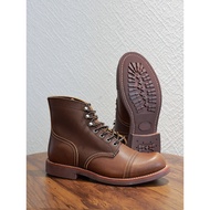 8111 Paratrooper Boots Goodyear American Retro Overall Boots High-Top Genuine Leather Martin Boots C