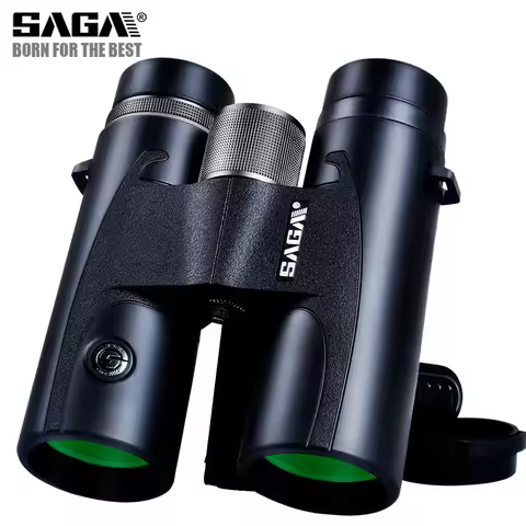 SAGA Colourful Binoculars 8x42 10x42 Telescope For Adults binocular Outdoor Gift Compact Concert HD 