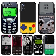 for Xiaomi POCO F5Pro C65 C55 F5 X5Pro X5 M6 F6 Pro Retro mobile phone game console 3Y28 TPU soft si