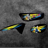 Striping c70 code 4 sticker variation MINTI C70 sticker