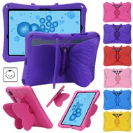 For Samsung Galaxy Tab S7 FE S7+ S8+ S9+ S9 FE+ Plus T970 X800 X810 X610 X616B X816B Butterfly Kids 