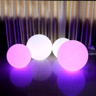 LED Rechargeable Globe Ball Lamp Remote Control Table Night Lights Home Bar Christmas Party Indoor O