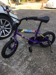 DRAGON 小朋友單車14寸輪呔全長40寸二手八成新西貢區取