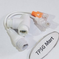 POE 1 to 2 splitter cable / Rj45 1 to 2 Lan Network cable connector 25Cm long (1 In to 2 Out)