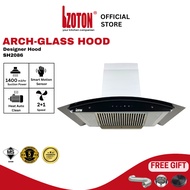 IZOTON Chimney Hood SH2086 (1400m3/h) Auto Clean Kitchen Cooker Cooktops Hood Masak Penyedut Asap 抽油