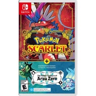 ✜ พร้อมส่ง NSW POKEMON SCARLET AND VIOLET + THE HIDDEN TREASURE OF AREA ZERO (เกม Nintendo Switch™ 🎮