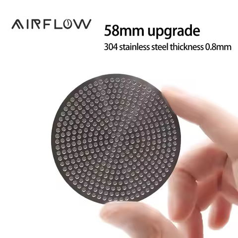 AIRFLOW Reusable Puck Screen 51mm 53mm 58mm For Portafilter Coffee Filter Heat Resistant Coffee Puck