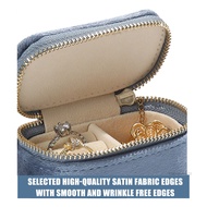 Mini Jewelry Storage Box Multifunctional Travel Jewelry Organizer Case for Women Girls Girlfriend Wi