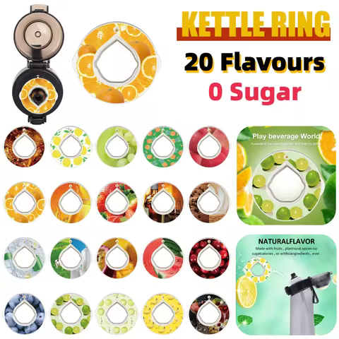 Scented Pods Air Flavour Scent Pods Drink More Water Fragrance Ring 0 Sugar Used In 650ML Fruit Flav