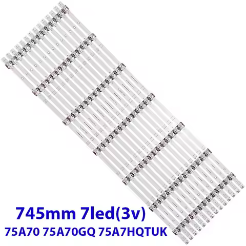 14pcs LED Strips JL D75071330 003BS M V03 For 75A70 75A70GQ 75A7HQTUK 75A7GQ 75A7GQTUK HD750Y3U71 T0