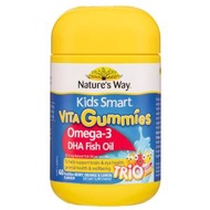Nature's Way - 佳思敏 Kids Smart Omega-3魚油軟糖 60粒（澳洲直郵）