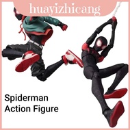 Marvel Spiderman Shf Parallel Universe 2 Miles Pvc Action Figure Model 13cm511in Height