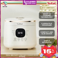 Tefal RK5151 Mini Fuzzy Logic Rice Cooker (4 cups) Smart AI Cooking Technology Simple Interface RK51