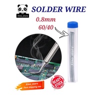 0.8mm 60/40 Soldering Wire Solder Lead Wire Solder Tube Timah Solder Fluks Ubar Solder