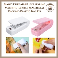 [MY Seller]Magic Portable Mini Heat Sealing Machine Impulse Plastic Sealer Seal Packing Plastic Bag 