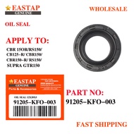 91205-kf0-003 right crankcase oil seal cbr 150r / rs150 / gtr supra / cbr 12x20x5