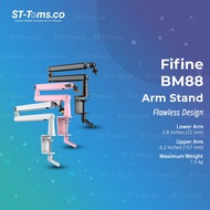 Fifine BM88 / BM 88 Mic Boom Arm Stand with Build-in Springs 360 Rotate Stand Microphone