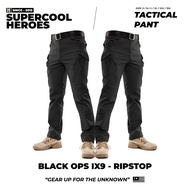 SCH IX9 Tactical Pant Ripstop Black Ops Series Seluar Operasi PDRM CID UTK VAT69 KOMANDO BDU CQB Out