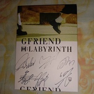Gfriend LABYRINTH Album Signed (all Members)