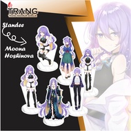 Standee Figure Acrylic Moona Hoshinova Hololive Standing Action Figure Acrylic Moona Hoshinova Holol