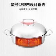 German Fissler Fissler New Product Novia Imported Stainless Steel Wok Deepened Wok