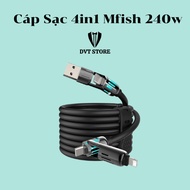 Magic John / Mfish 4in1 Fast Charging Cable - Max 240W Fast Charging