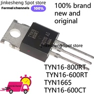 5PCS TYN16-800RT RTQ TYN16-600RT CT TYN16-600CT TO-220 Field Effect Transistor