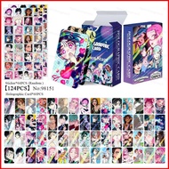 PS3 124PCS/Set ALIEN STAGE LOMO Card Stickers Luka Fandom Postcards Collection Anime Peripheral SP3