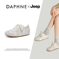 JEEP Daphne Co-branded Women's Casual Shoes - Ribbon Detail, Lightweight