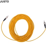 JUSTO Fiber Optic Jumper, 20m Single Mode Fiber Patch Cable, Telecommunication FC/UPC To FC/UPC 1310