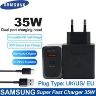 [HOT] For Samsung Original S21 S20 S10 5G 35W Charger Pd PPS Travel Power Adapter For S21+ FE Note 20 Ultra10 10+ M51 A71 A52 A73 A72