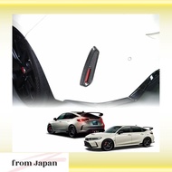 axis-parts Rear Reflector Cover 2-Piece for Honda Civic Type R FL5 st884 Dry Carbon Fiber