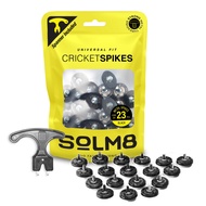 Replacement Cricket Shoe Metal Spikes for Professional Batting, Bowling, Golf, Lacrosse Shoes