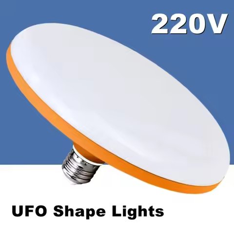 E27 LED Bulb 220V UFO Lamp E27 LED Lamps Cold White 12W 15W 40W 50W 60W Bombillas Ampoule LED Bulb L