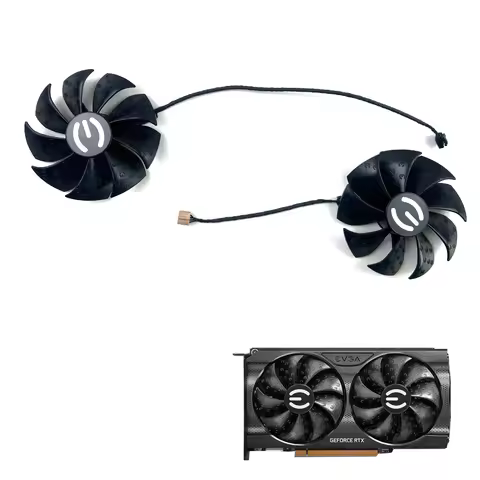 Cooling Fan 87mm T129215SU PLA09215S12H For EVGA GeForce RTX 3050 3060 3060 Ti XC GAMING Graphics Ca