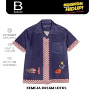 KEMEJA Dream Lotus Shirt | Dream Purple Shirt - Erlanggamerchandise 73th