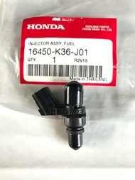 ชุดหัวฉีดน้ำมันเชื้อเพลิง PCX150 LED ปี 2014-2019 HONDA แท้เบิกศูนย์ รหัส 16450-K36-J01 (6 รู G)